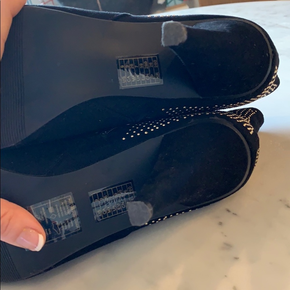 Studded Suede Booties - Picture 6 of 8